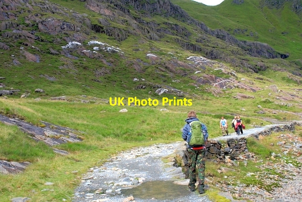 Photo 6"x4" The Miners Track Gwastadnant c2012
