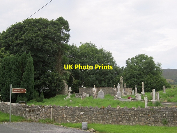 Photo 6"x4" Kilross burial ground Ballygawley c2012