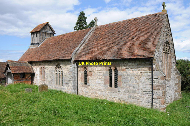 Photo 6"x4" Morton Bagot church Morton Bagot c2012