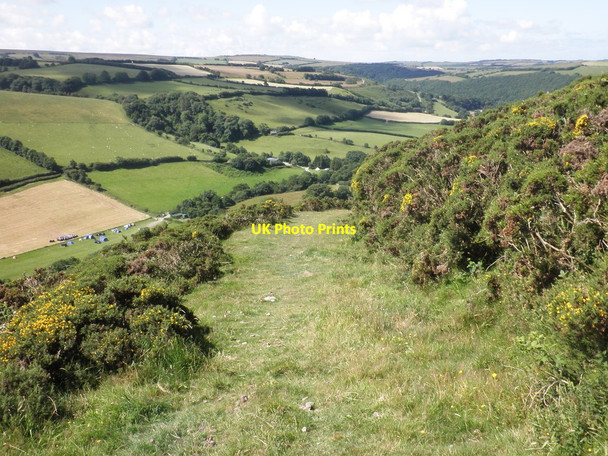 Photo 6"x4" East Lyn valley, near Southern Ball Gate Leeford\/SS7748 c2012