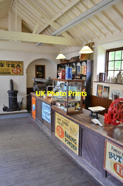 Photo 6"x4" Village Shop Beetley c2012