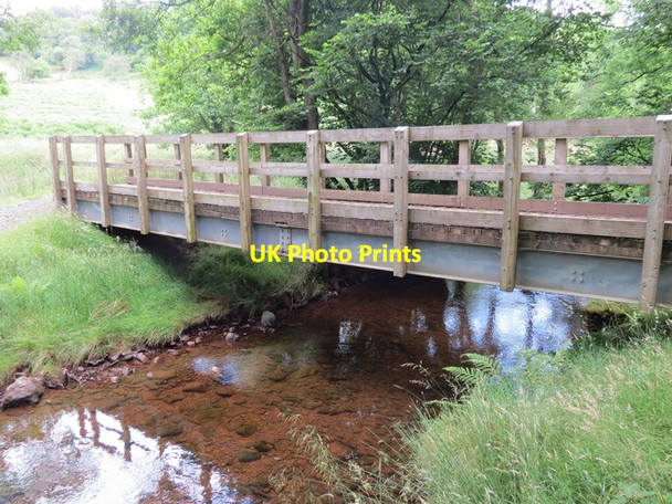 Photo 6"x4" Pompren Ysgir Fechan \/Ysgir Fechan footbridge Merthyr Cynog c2012