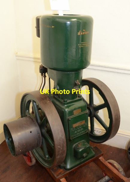 Photo 6"x4" Vertical Lister Engine Beetley c2012