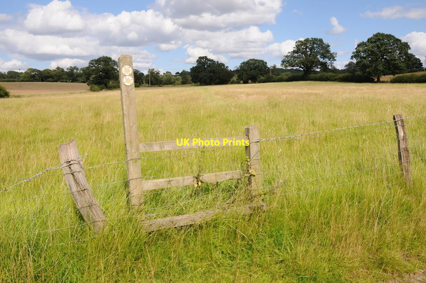 Photo 6"x4" Stile near Beoley Farm Beoley c2012