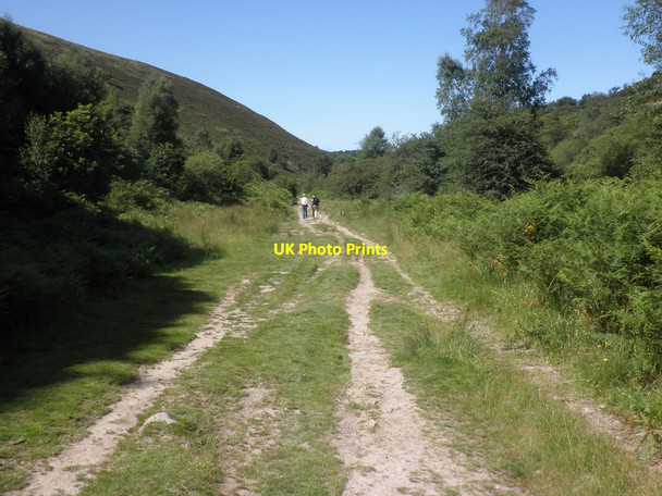 Photo 6"x4" Track, alongside Badgworthy Water Malmsmead c2012