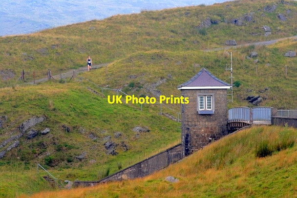 Photo 6"x4" The Dam, Llyn Teifi Llyn H\u00eer c2012