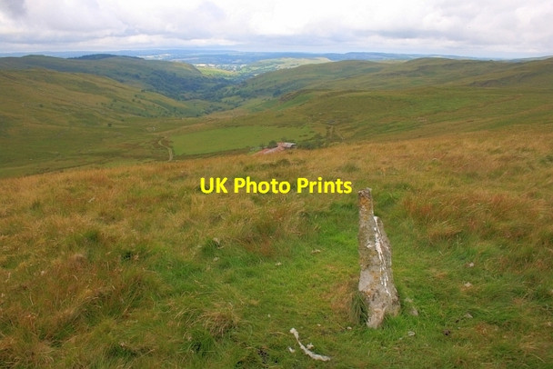 Photo 6"x4" Reinforced Concrete Post Llyn Gynon c2012