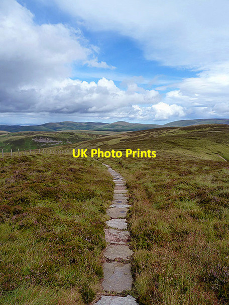 Photo 6"x4" The Pennine Way on Beefstand Hill Beefstand Hill c2012