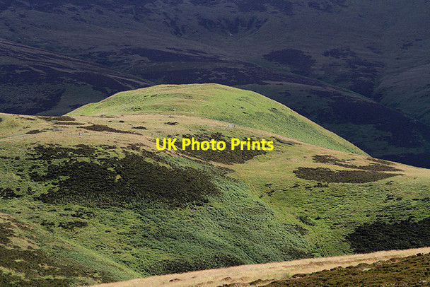 Photo 6"x4" Greenbrough Hill Fort Mowhaugh c2012