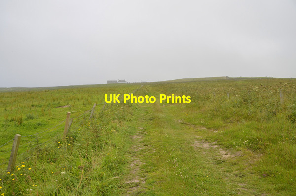 Photo 6"x4" Track towards Birsay Baron c2012
