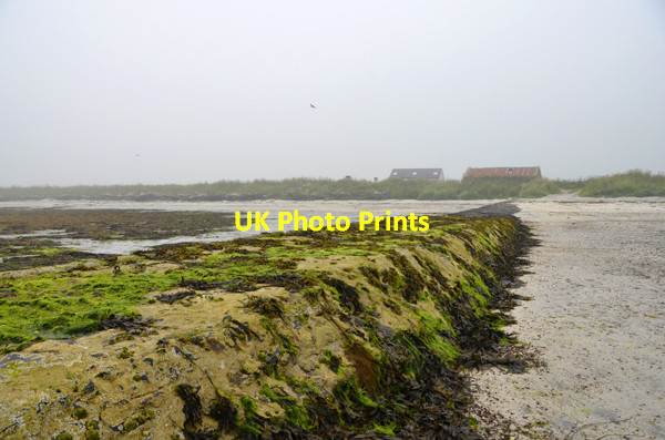Photo 6"x4" Old pier at Eynhallow Sound Durrisdale c2012