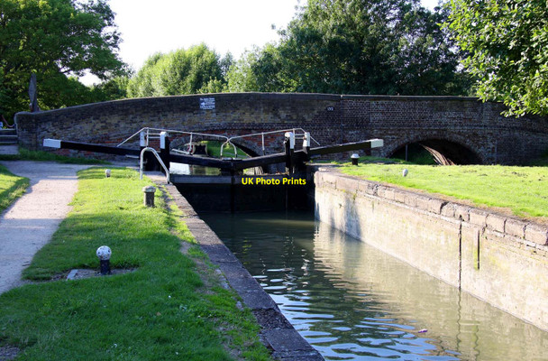 Photo 6"x4" Marsworth Flight Lock No 39 Gubblecote c2012