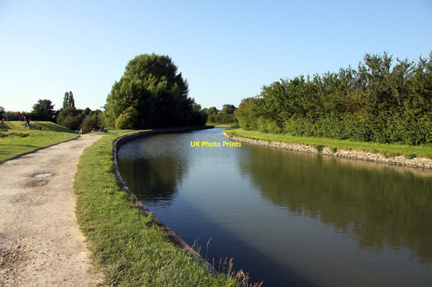 Photo 6"x4" The Grand Union Canal Walk looking north Tring c2012