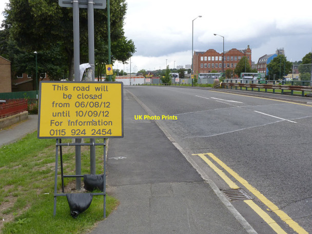 Photo 6"x4" Road to be closed  West Bridgford c2012
