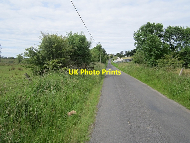 Photo 6"x4" A long straight road Coolaney c2012