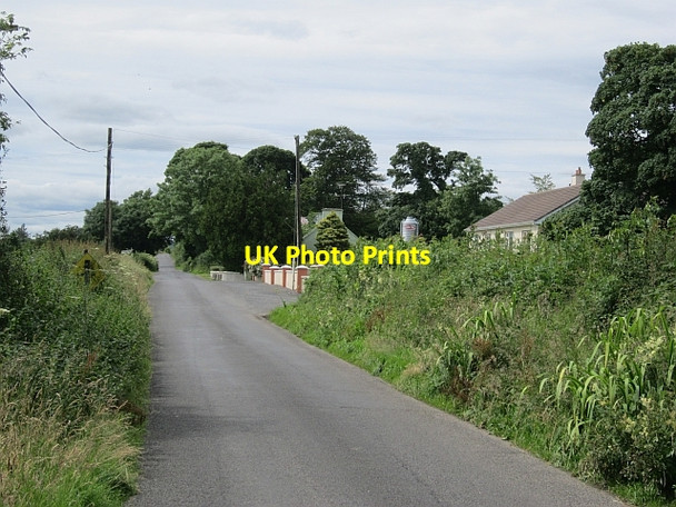 Photo 6"x4" Long straight road Cloonacool c2012