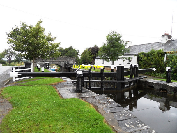 Photo 6"x4" Lock No. 31 on the Grand Canal in Cornalaur, Co. Offaly Rahan c2012