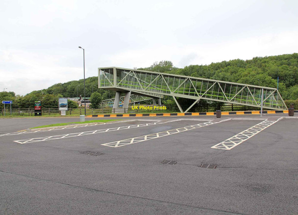 Photo 6"x4" Michaelwood services M5 southbound Damery c2012