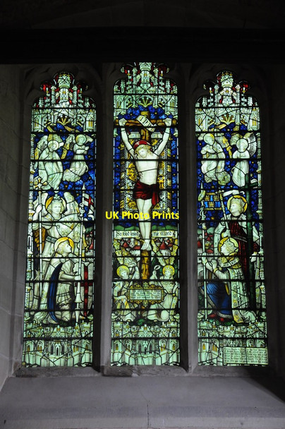 Photo 6"x4" East window, Castle Frome church Castle Frome c2012