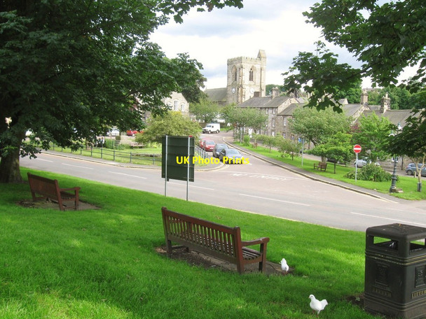 Photo 6"x4" Church Street and All Saints Church, Rothbury, Northumberland Rothbury c2012
