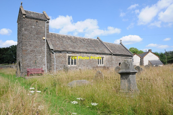 Photo 6"x4" St Illtyd church, Llanhiledd Brynithel c2012
