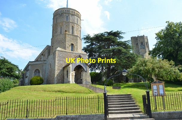 Photo 6"x4" Swaffham Prior Churches Commercial End c2012