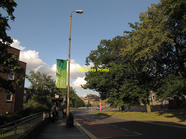 Photo 6"x4" London 2012 banner Greenwich\/TQ3977 c2012