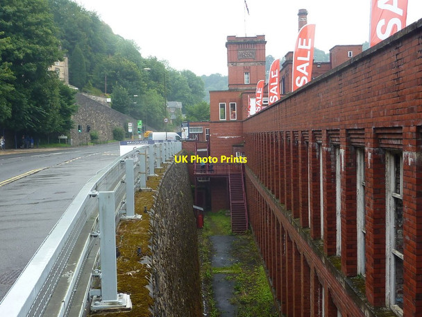 Photo 6"x4" A6 and Masson Mill Matlock c2012
