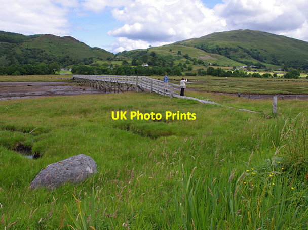 Photo 6"x4" Jubilee Bridge, Loch Laich Appin\/NM9346 c2012