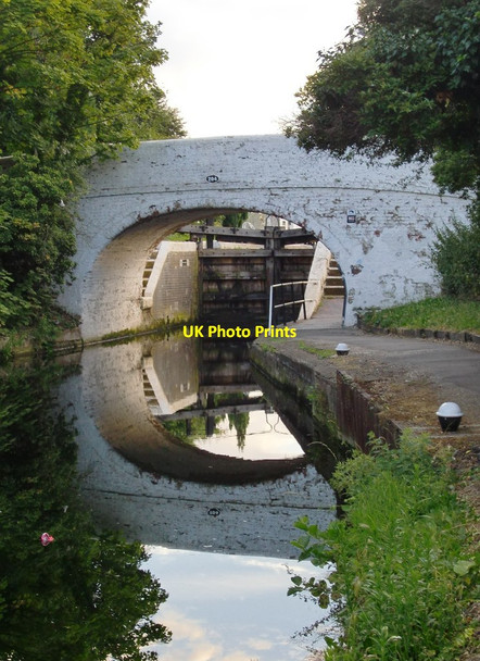 Photo 6"x4" Bridge No. 204, Grand Union Canal, Glade Lane Southall c2012