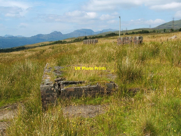 Photo 6"x4" Remains of accommodation camp Faslane Port c2012 P1