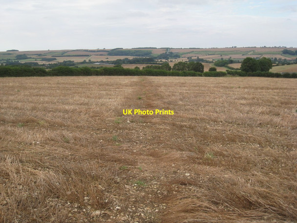 Photo 6"x4" Footpath on Flint Hill Scamblesby c2012