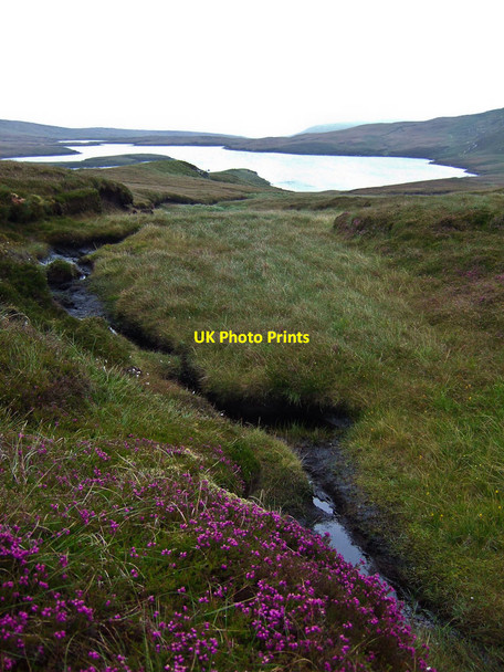 Photo 6"x4" Lamba Water from the Scraeback Upper Kergord c2012