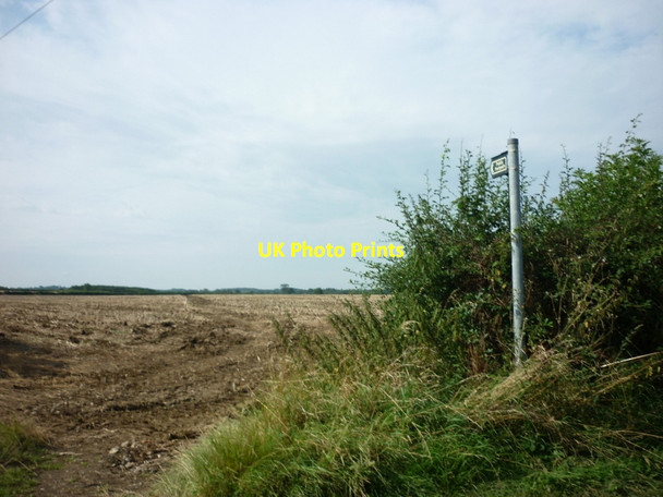 Photo 6"x4" A path near The Elms farm Stapleford\/SK8857 c2012