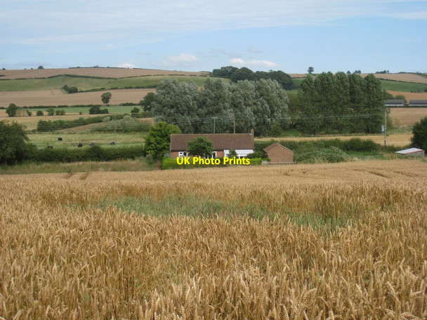 Photo 6"x4" View from the churchyard, Scamblesby Scamblesby c2012