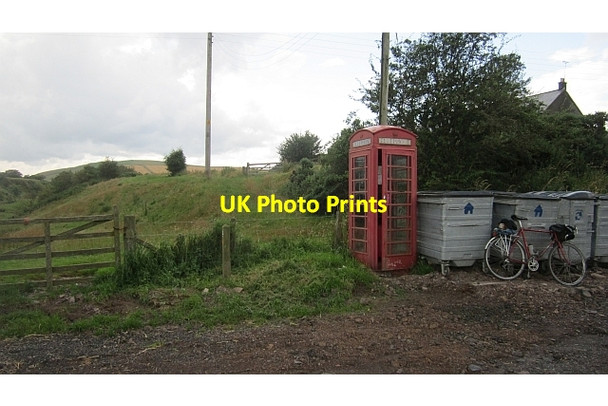 Photo 6"x4" Telephone box, Cessford Whitton\/NT7622 c2012