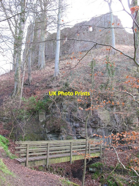 Photo 6"x4" Norham Castle from river footpath Norham\/NT9047 c2012