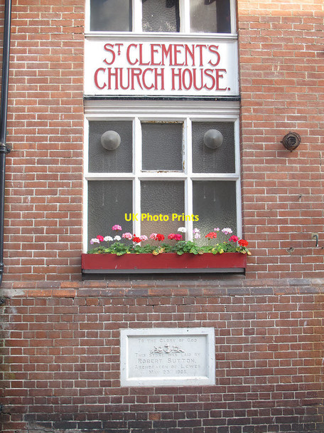 Photo 6"x4" St Clement's Church House - detail Hastings\/TQ8110 c2012