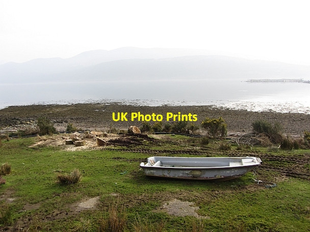 Photo 6"x4" A boat beside Loch Linnhe Corran\/NN0163 c2012