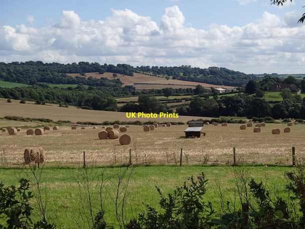 Photo 6"x4" Farmland south of Heath Heath\/SK4466 c2012
