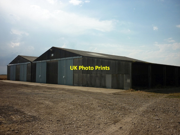 Photo 6"x4" Barns on Kirton Drove Hedgehog Bridge c2012