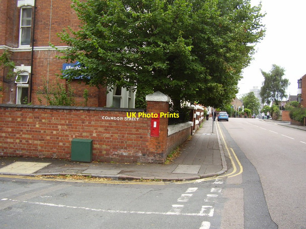 Photo 6"x4" Victorian Post Box, Coundon Street Coventry c2012