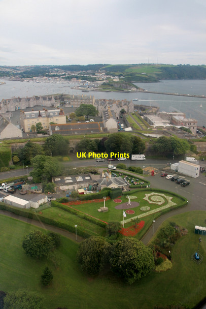 Photo 6"x4" View from the Plymouth Wheel, The Hoe, Plymouth, Devon Mount Batten c2012