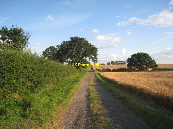 Photo 6"x4" Track to The Barn, North Owersby North Owersby c2012