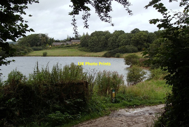 Photo 6"x4" Carsington Water towards Upperfield Farm Blackwall\/SK2549 c2012