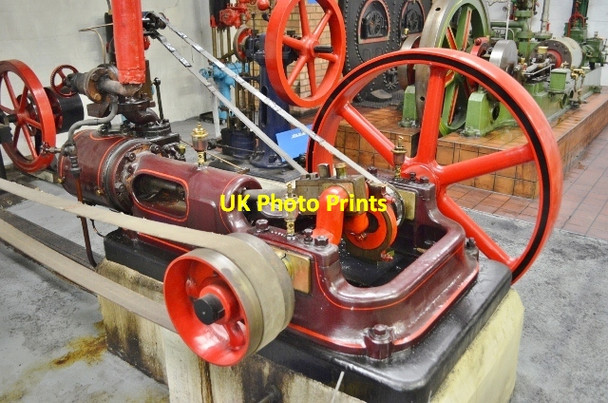 Photo 6"x4" Marshall Horizontal Engine Bressingham c2012