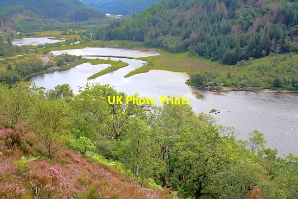 Photo 6"x4" River Polloch and Loch Shiel Polloch c2012