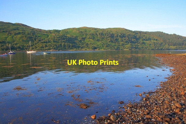 Photo 6"x4" Loch Sunart Strontian\/Sron an t-Sithein c2012