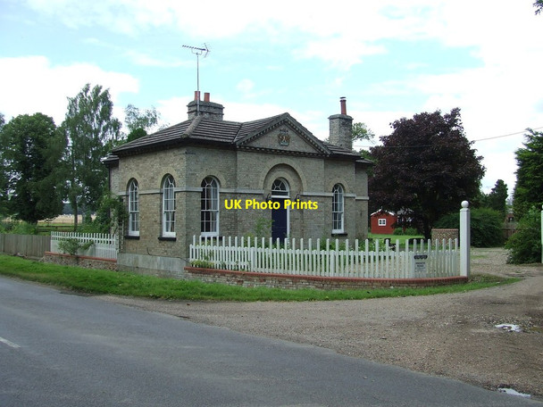 Photo 6"x4" Former Gatehouse Weeting c2012