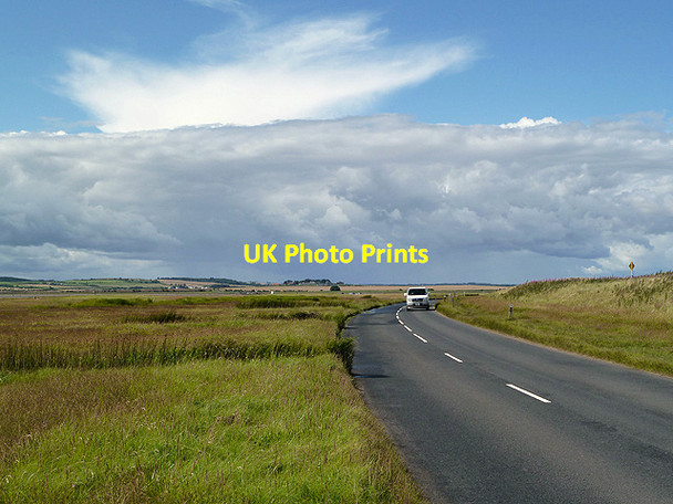 Photo 6"x4" Lindisfarne Causeway Beal\/NU0642 c2012